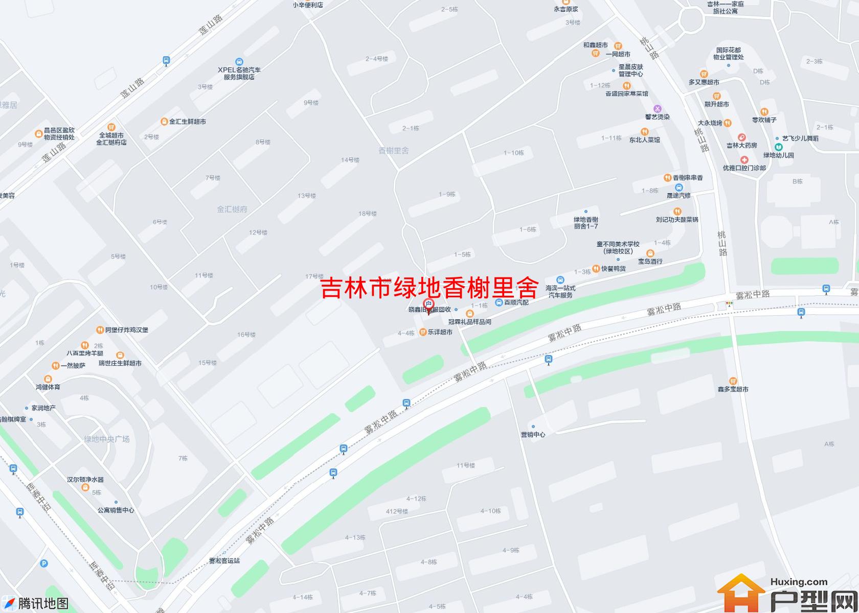 绿地香榭里舍小区 - 户型网