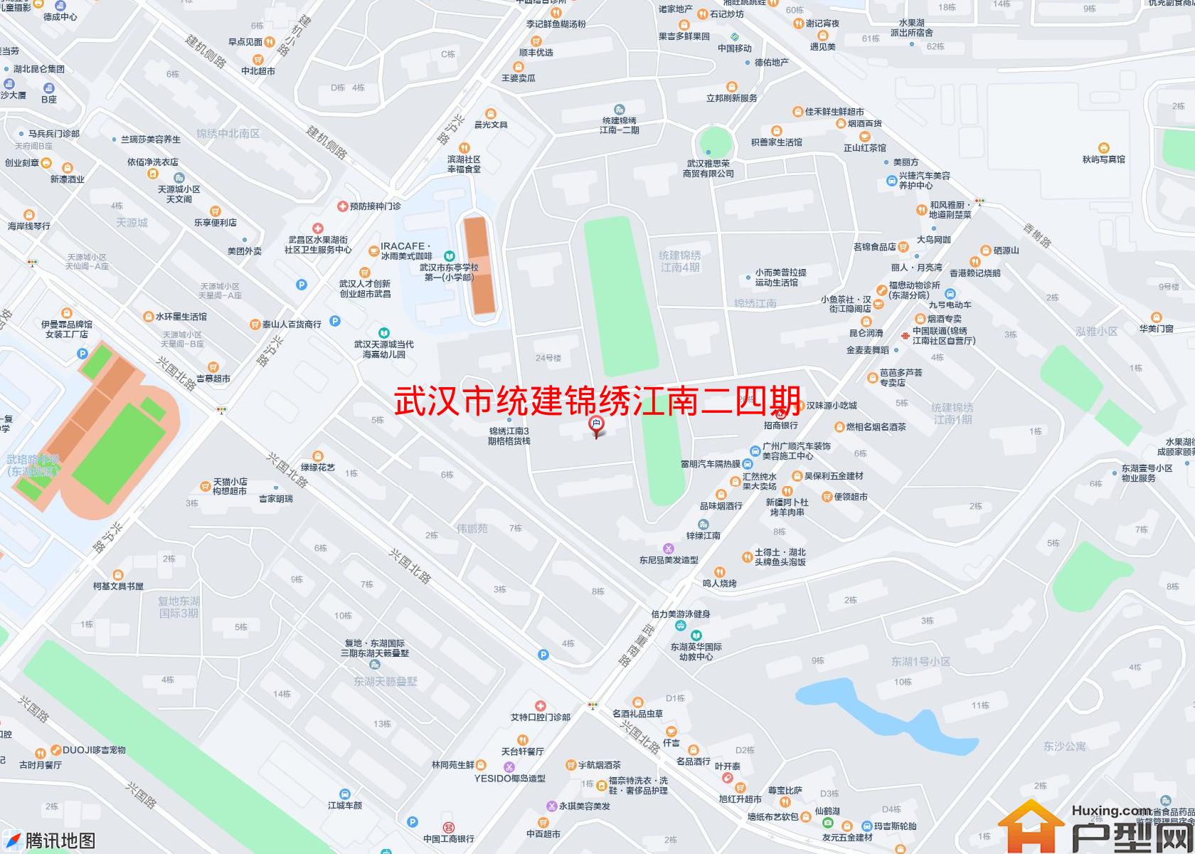 统建锦绣江南二四期小区 - 户型网