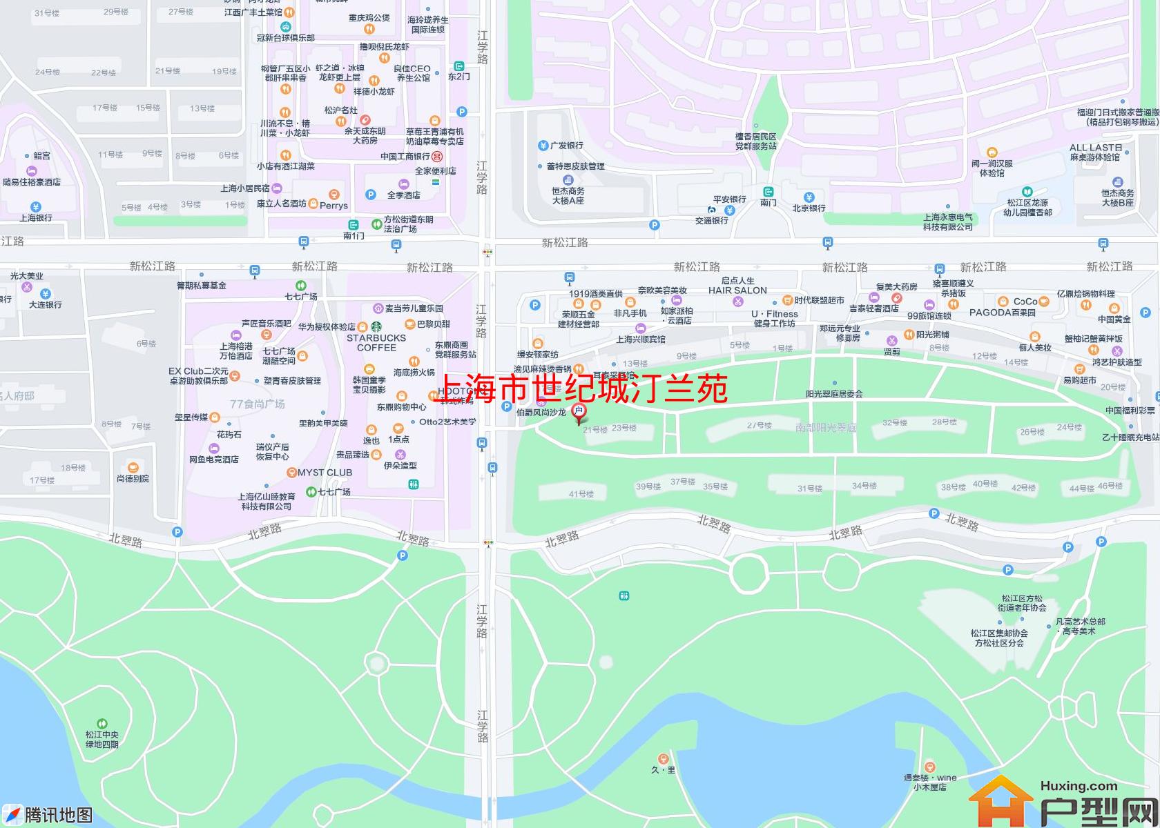 世纪城汀兰苑小区 - 户型网