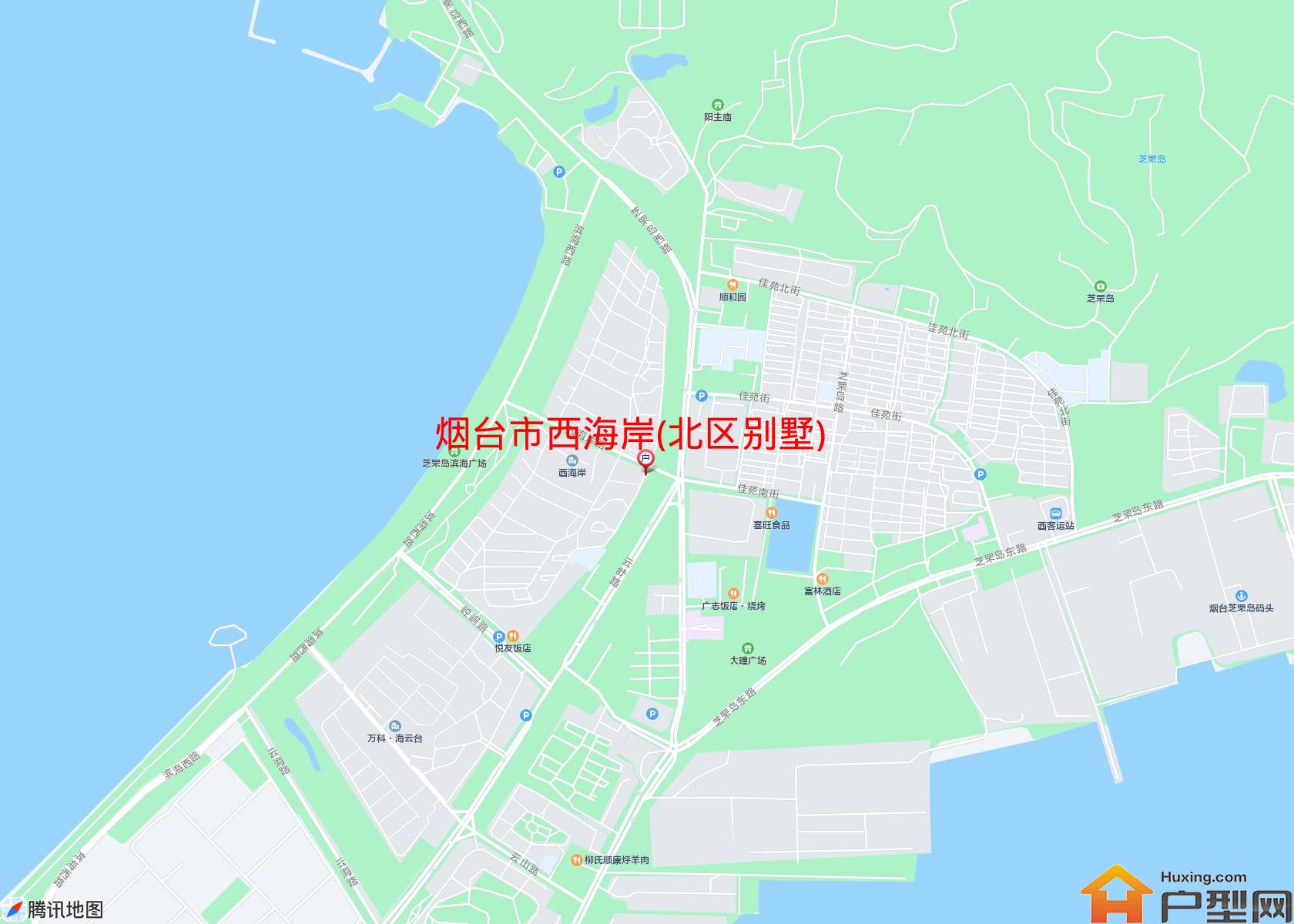 西海岸(北区别墅)小区 - 户型网