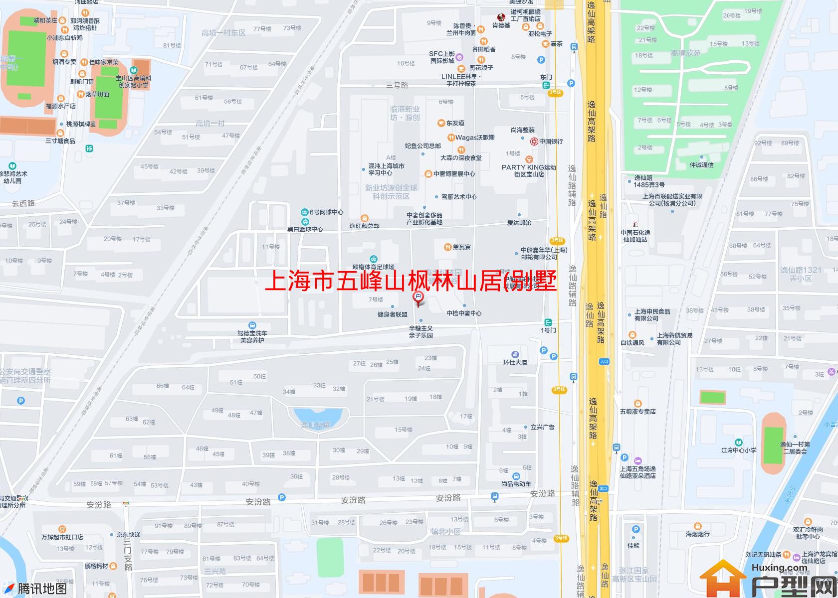 五峰山枫林山居(别墅)小区 - 户型网