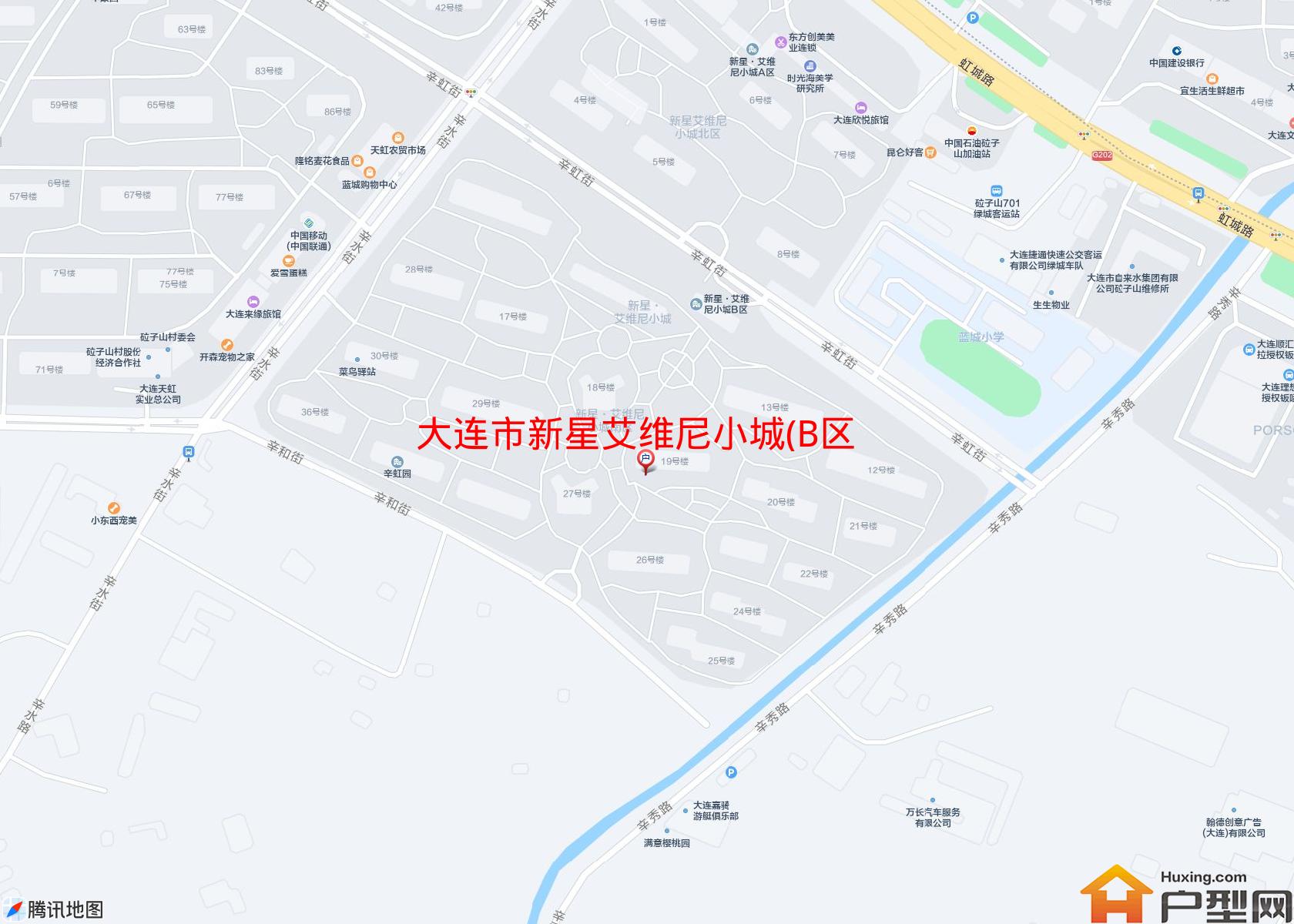 新星艾维尼小城(B区)小区 - 户型网