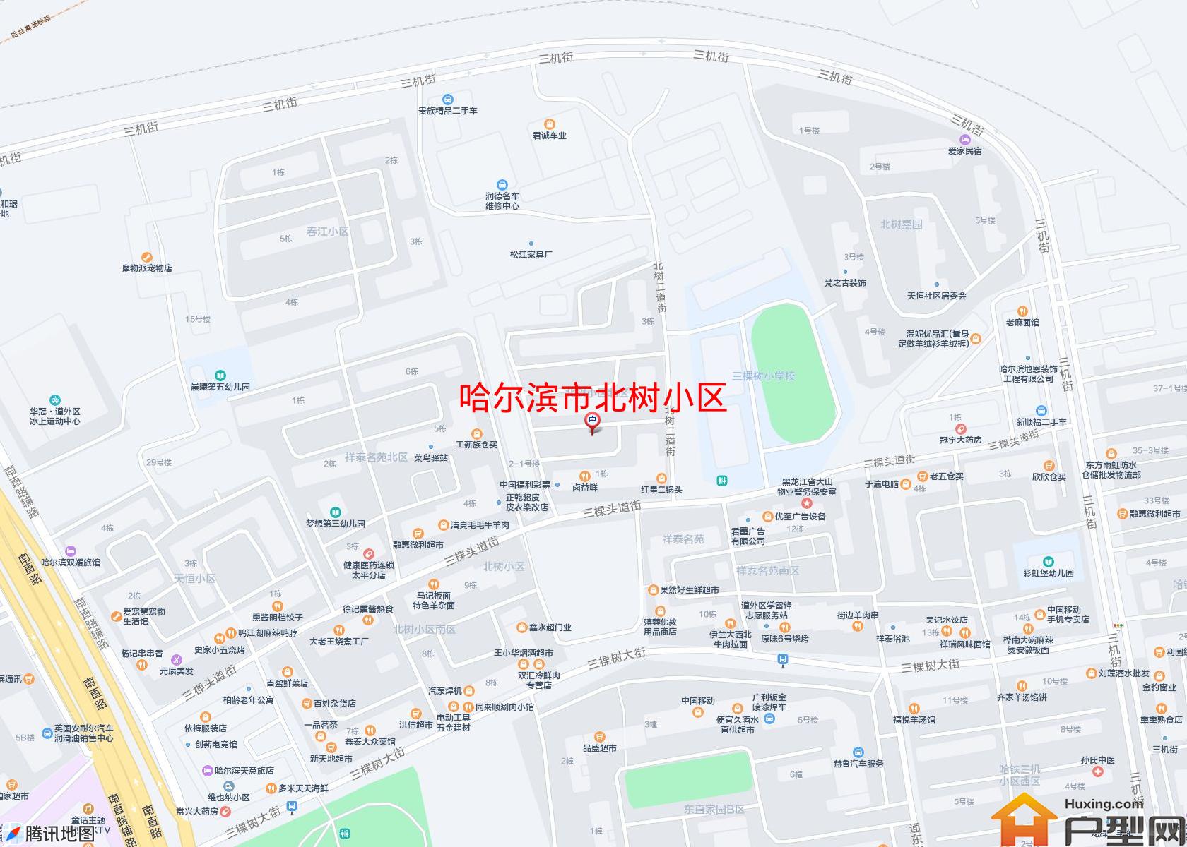 北树小区小区 - 户型网