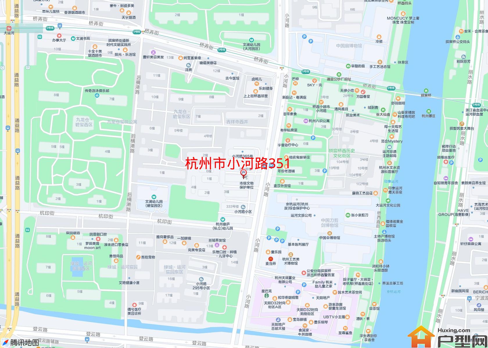 小河路351,363,365号小区小区 - 户型网