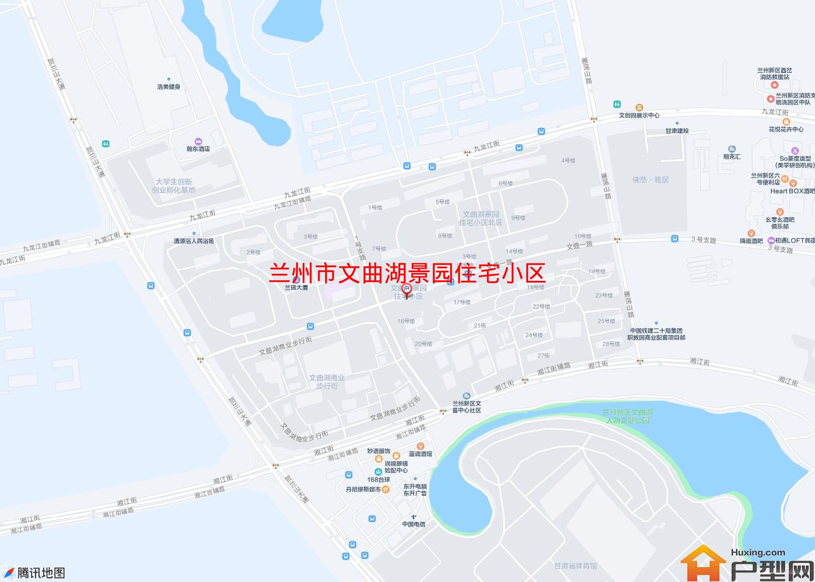 文曲湖景园住宅小区小区 - 户型网
