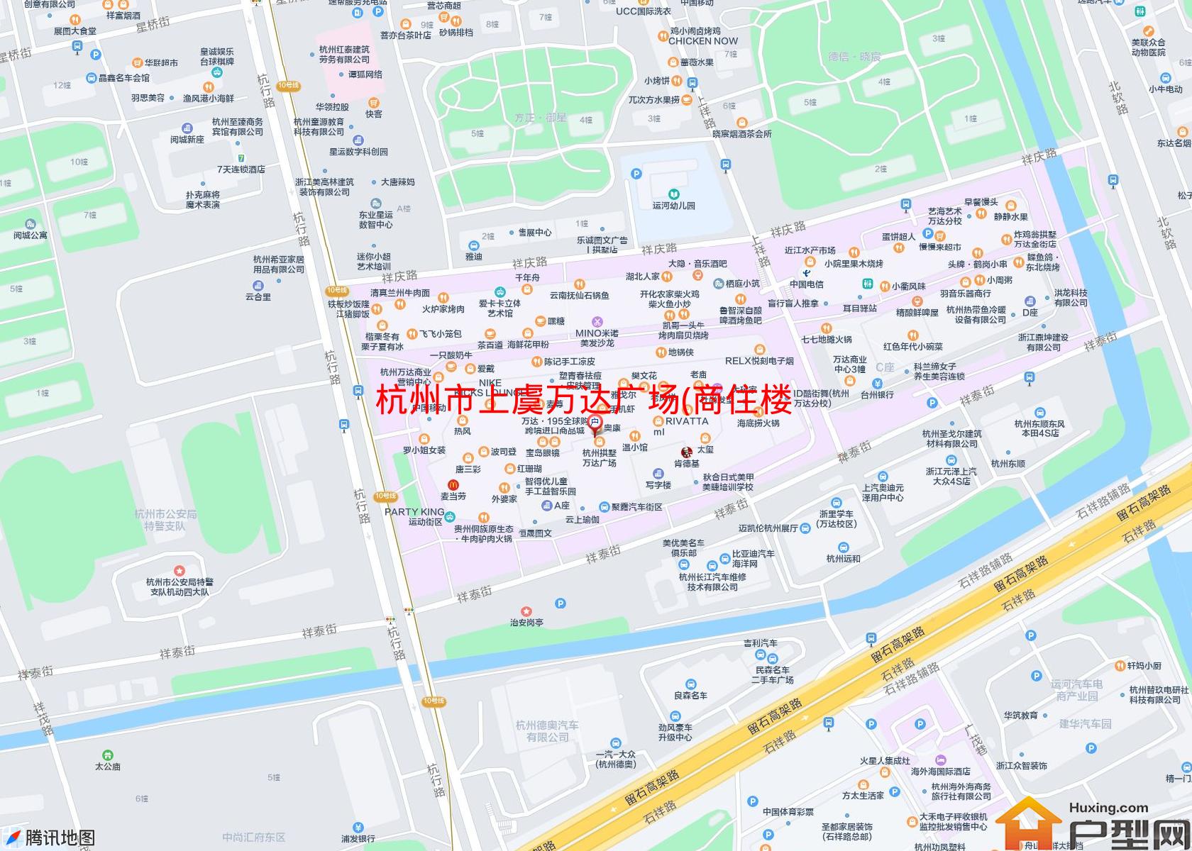 上虞万达广场(商住楼)小区 - 户型网