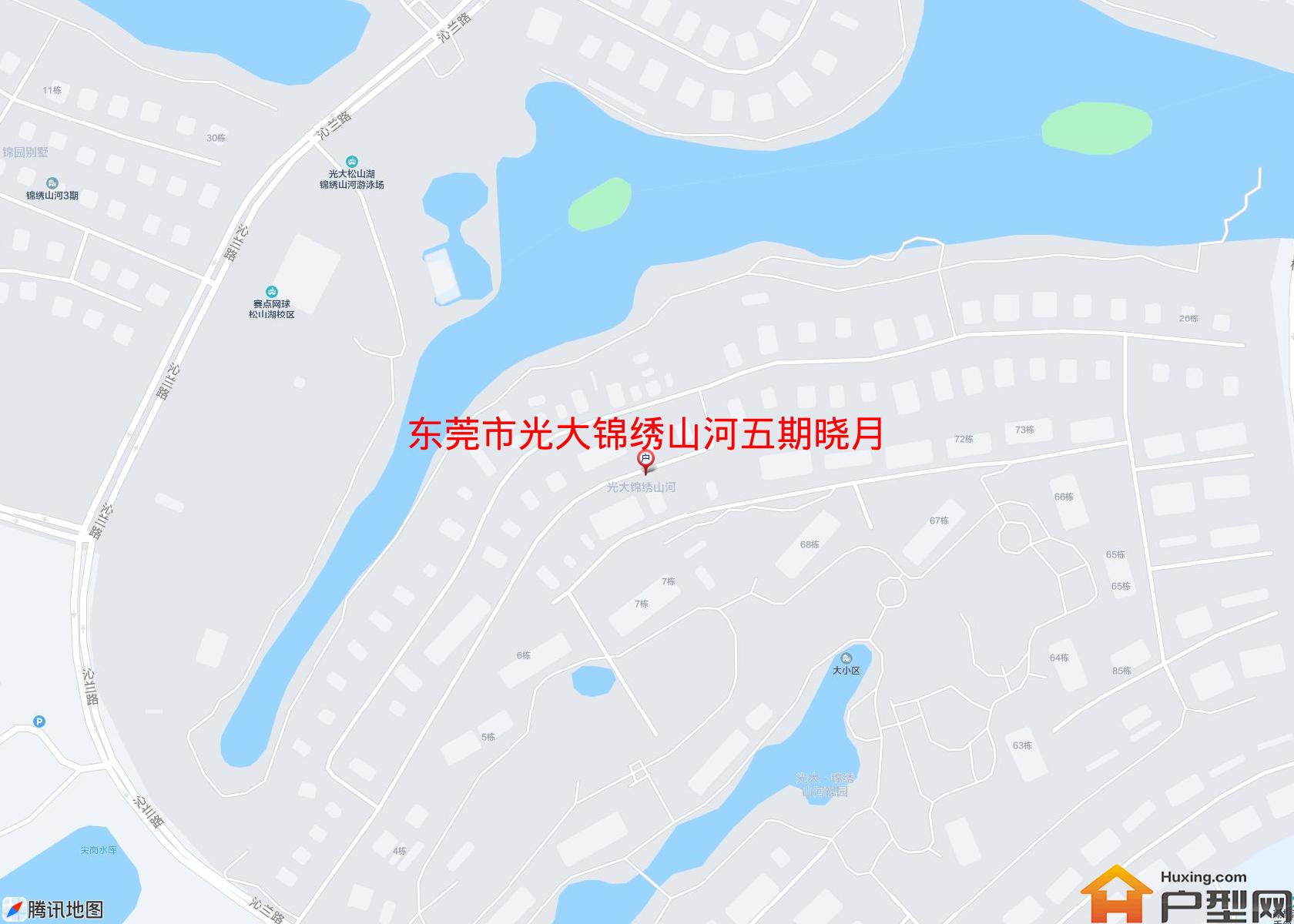 光大锦绣山河五期晓月湖(别墅)小区 - 户型网