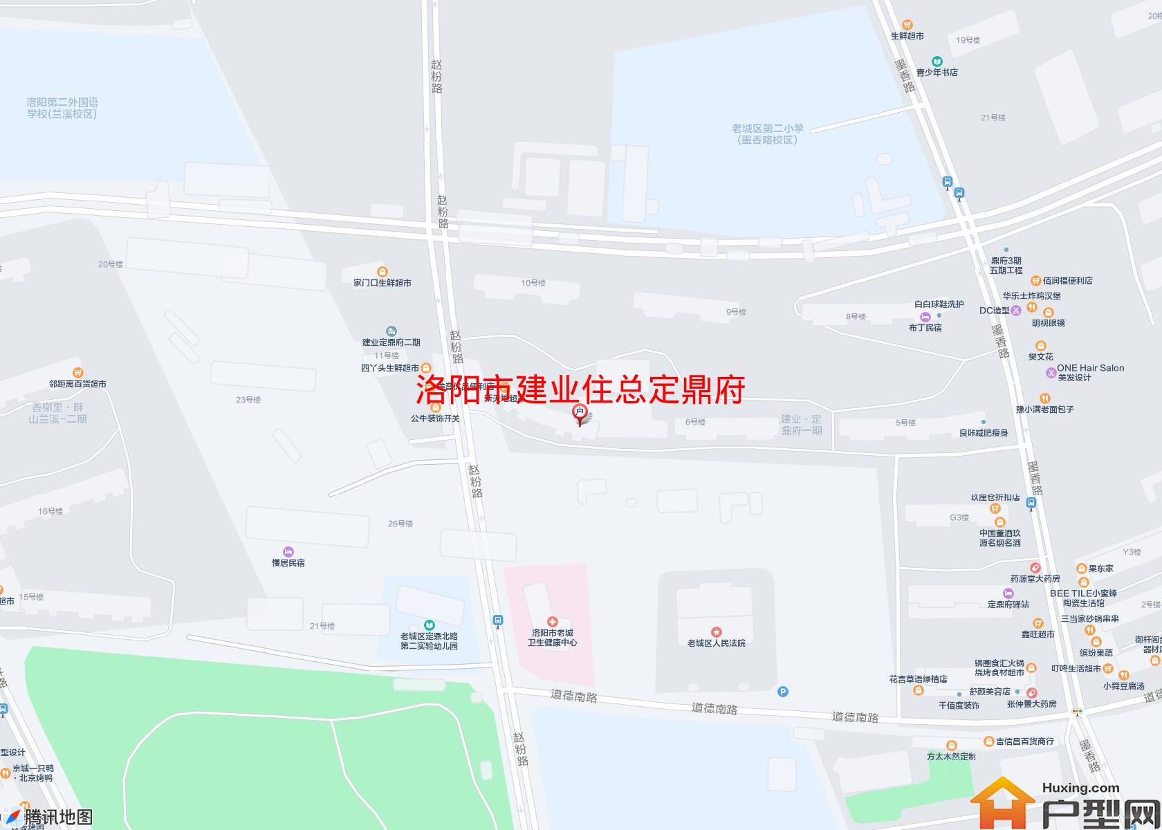 建业住总定鼎府小区 - 户型网