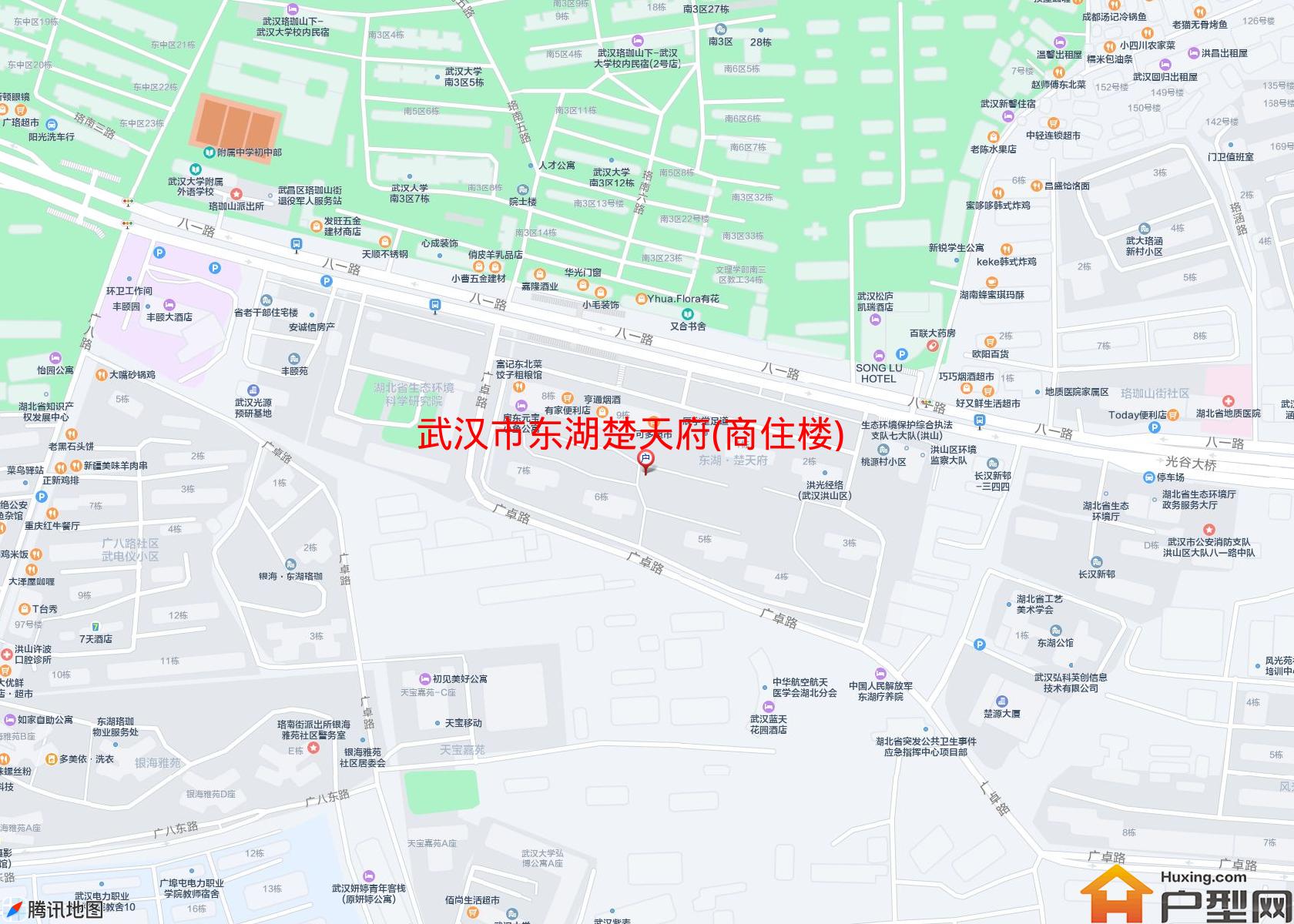 东湖楚天府(商住楼)小区 - 户型网