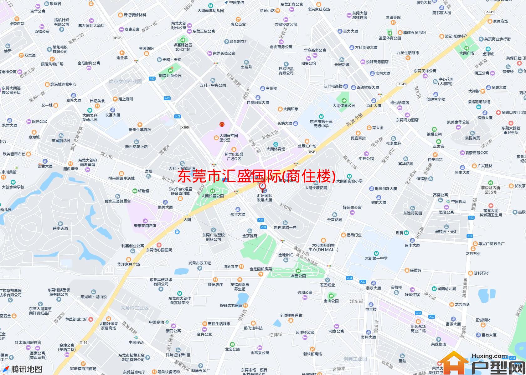 汇盛国际(商住楼)小区 - 户型网
