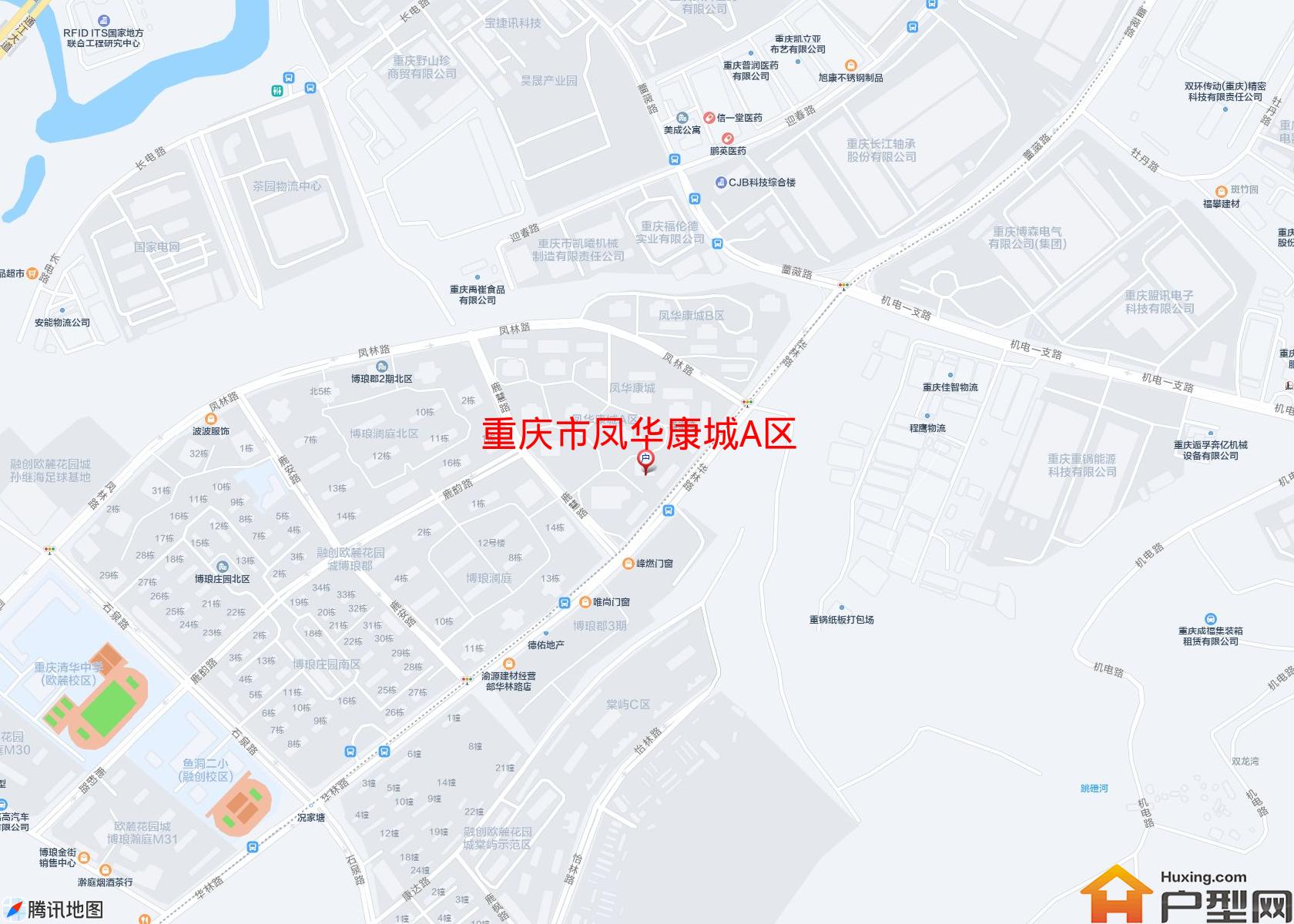凤华康城A区小区 - 户型网