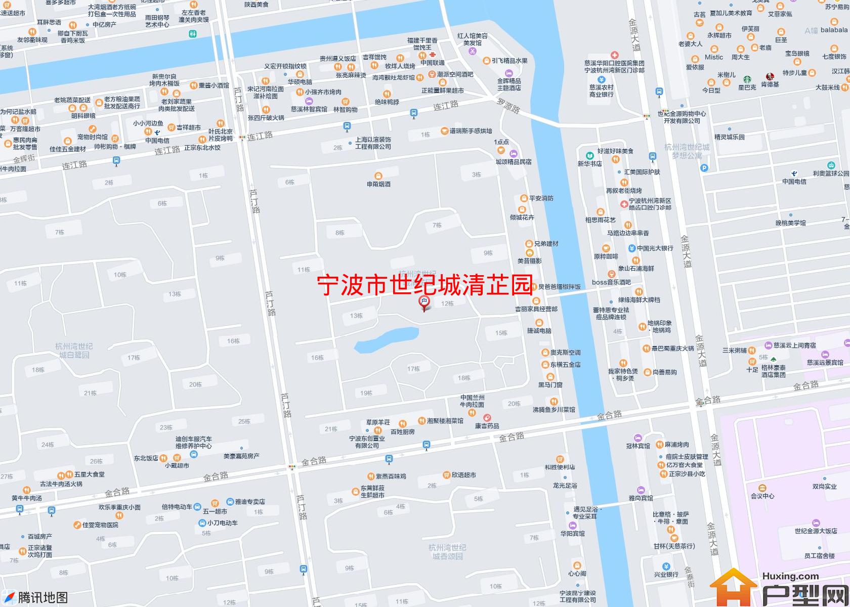 世纪城清芷园小区 - 户型网