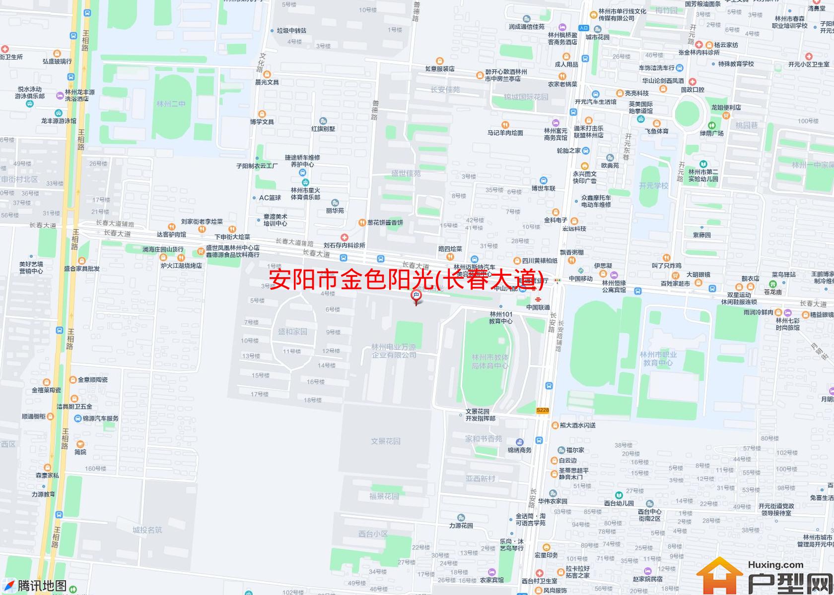 金色阳光(长春大道)小区 - 户型网
