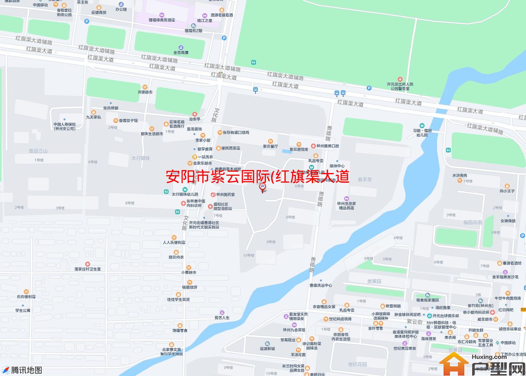 紫云国际(红旗渠大道)小区 - 户型网