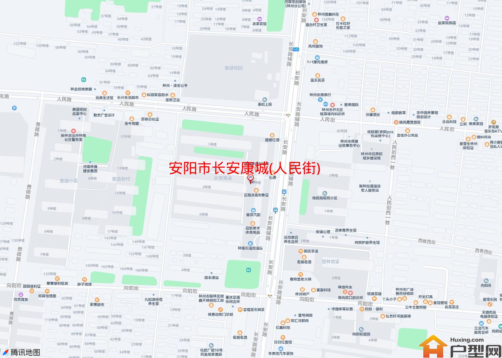长安康城(人民街)小区 - 户型网