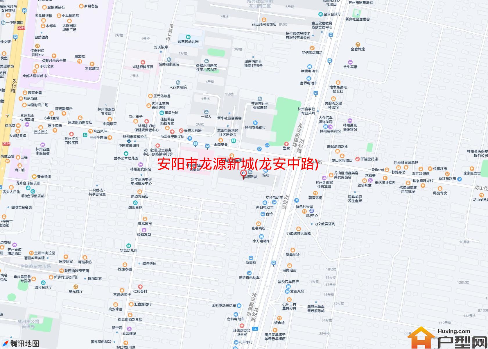 龙源新城(龙安中路)小区 - 户型网