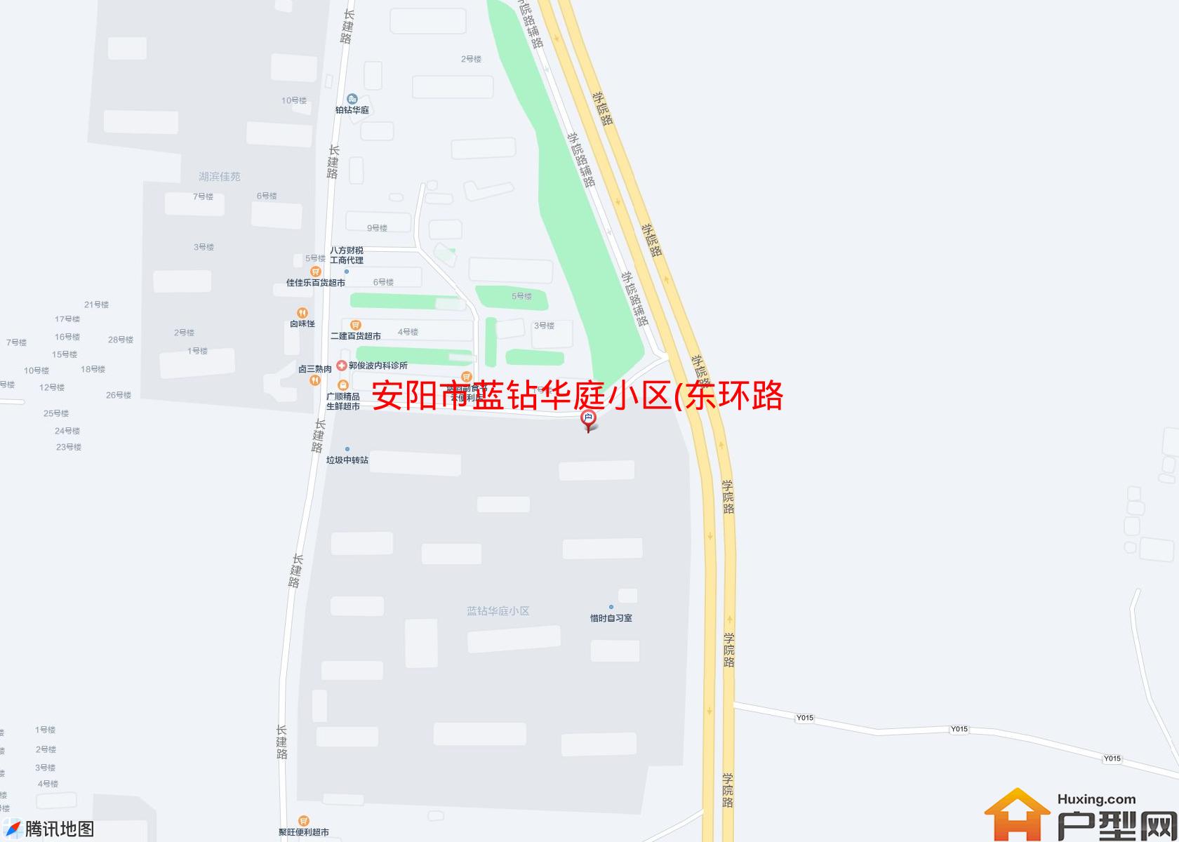 蓝钻华庭小区(东环路)小区 - 户型网