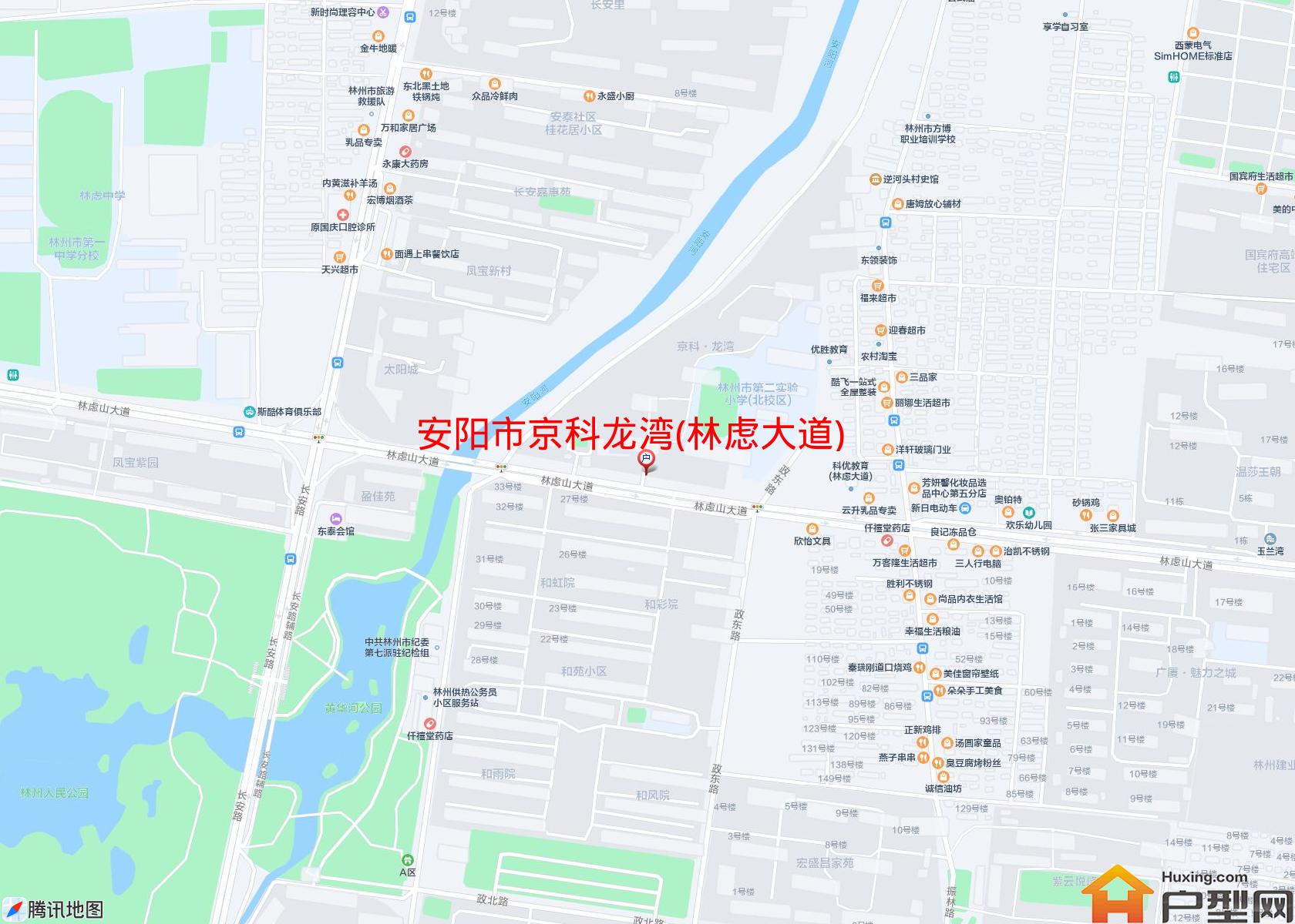 京科龙湾(林虑大道)小区 - 户型网