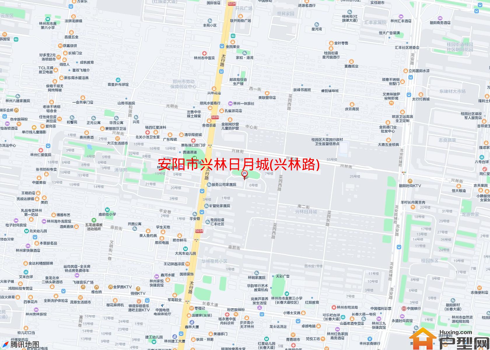 兴林日月城(兴林路)小区 - 户型网