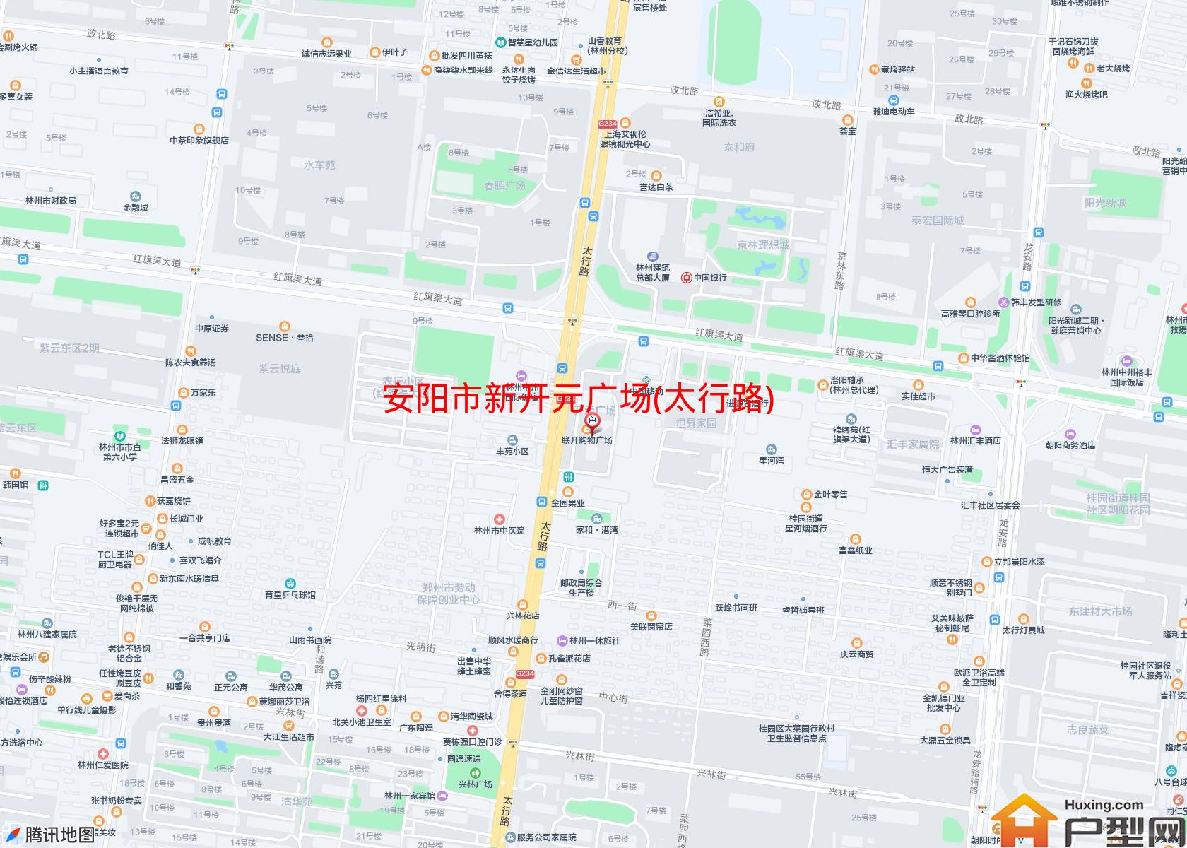 新开元广场(太行路)小区 - 户型网