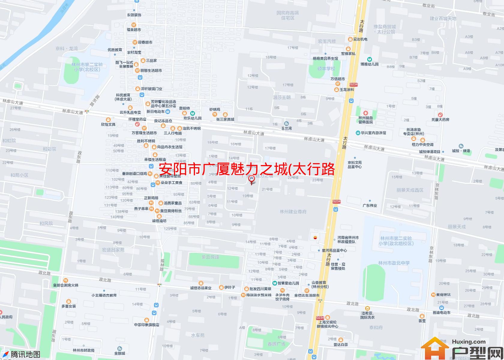 广厦魅力之城(太行路)小区 - 户型网