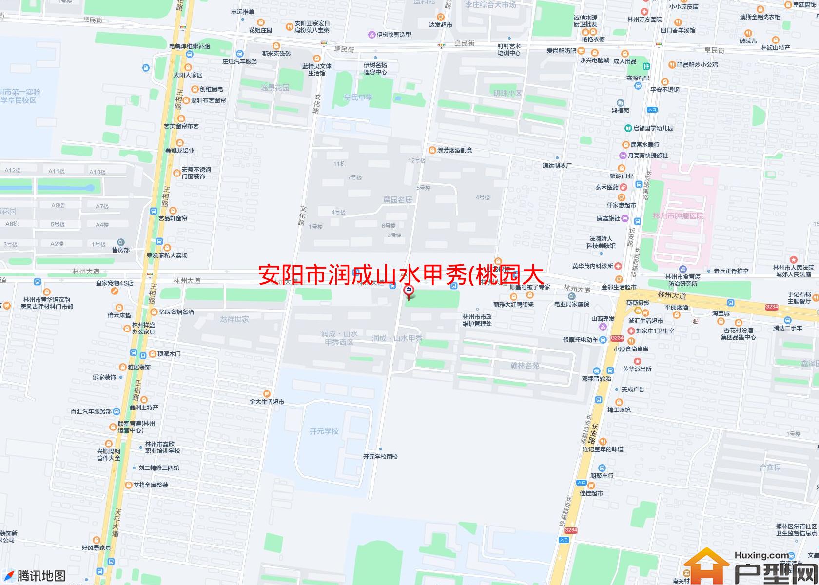 润成山水甲秀(桃园大道)小区 - 户型网
