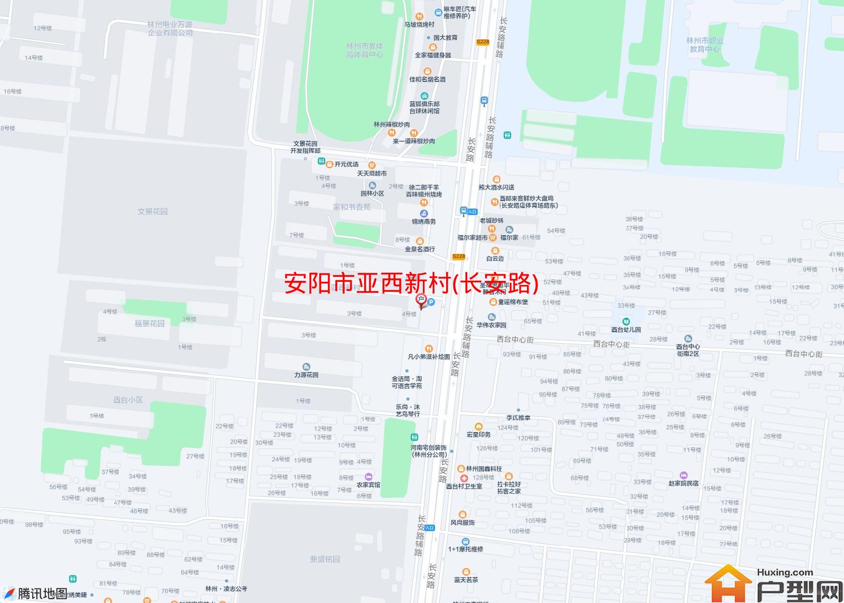 亚西新村(长安路)小区 - 户型网