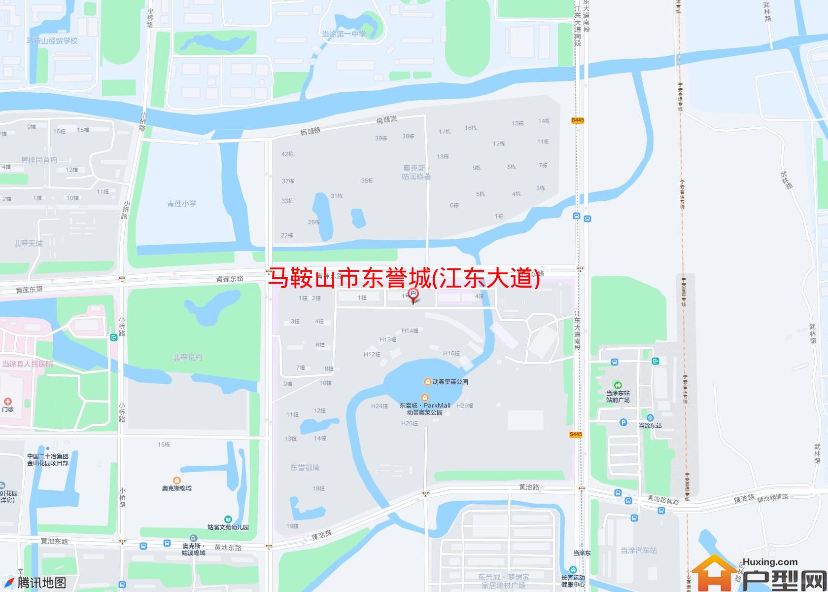 东誉城(江东大道)小区 - 户型网