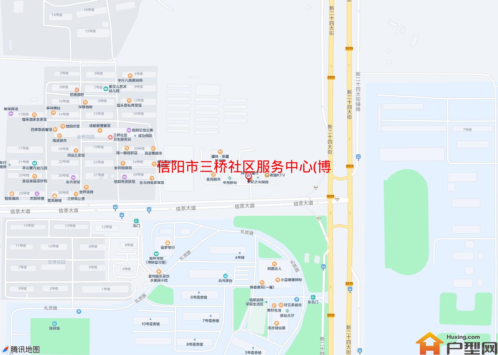 三桥社区服务中心(博学路)小区 - 户型网