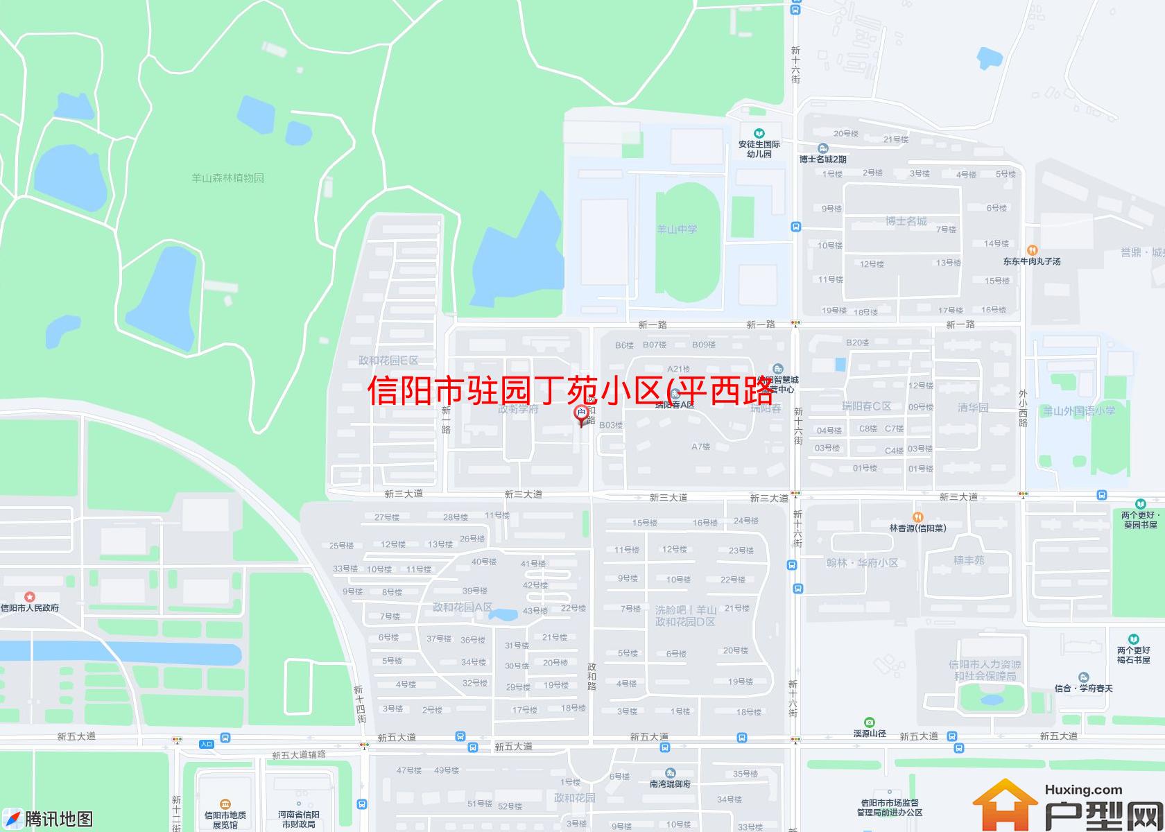 驻园丁苑小区(平西路)小区 - 户型网