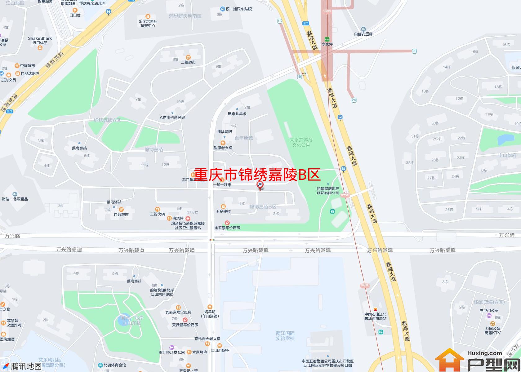 锦绣嘉陵B区小区 - 户型网