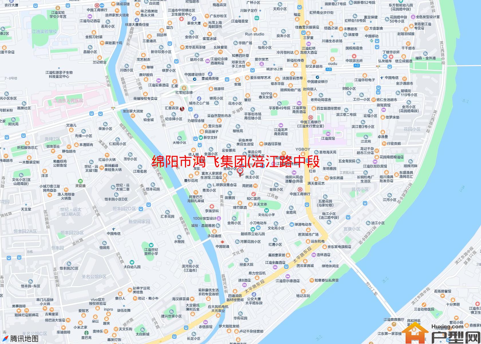 鸿飞集团(涪江路中段)小区 - 户型网