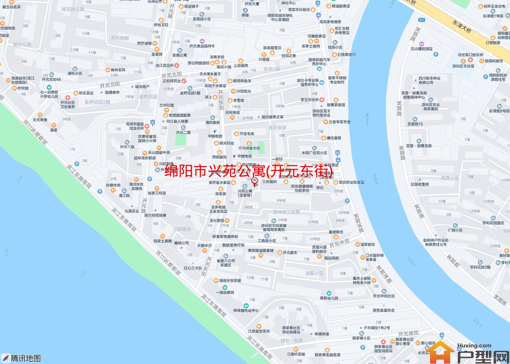 兴苑公寓(开元东街)小区 - 户型网