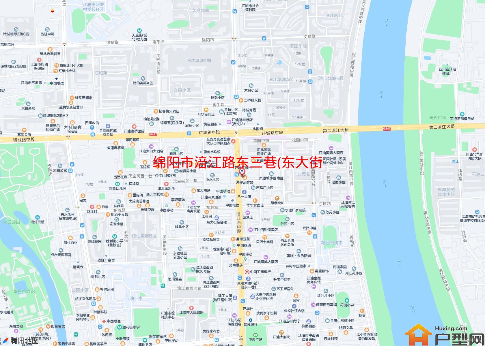 涪江路东三巷(东大街87号)小区 - 户型网
