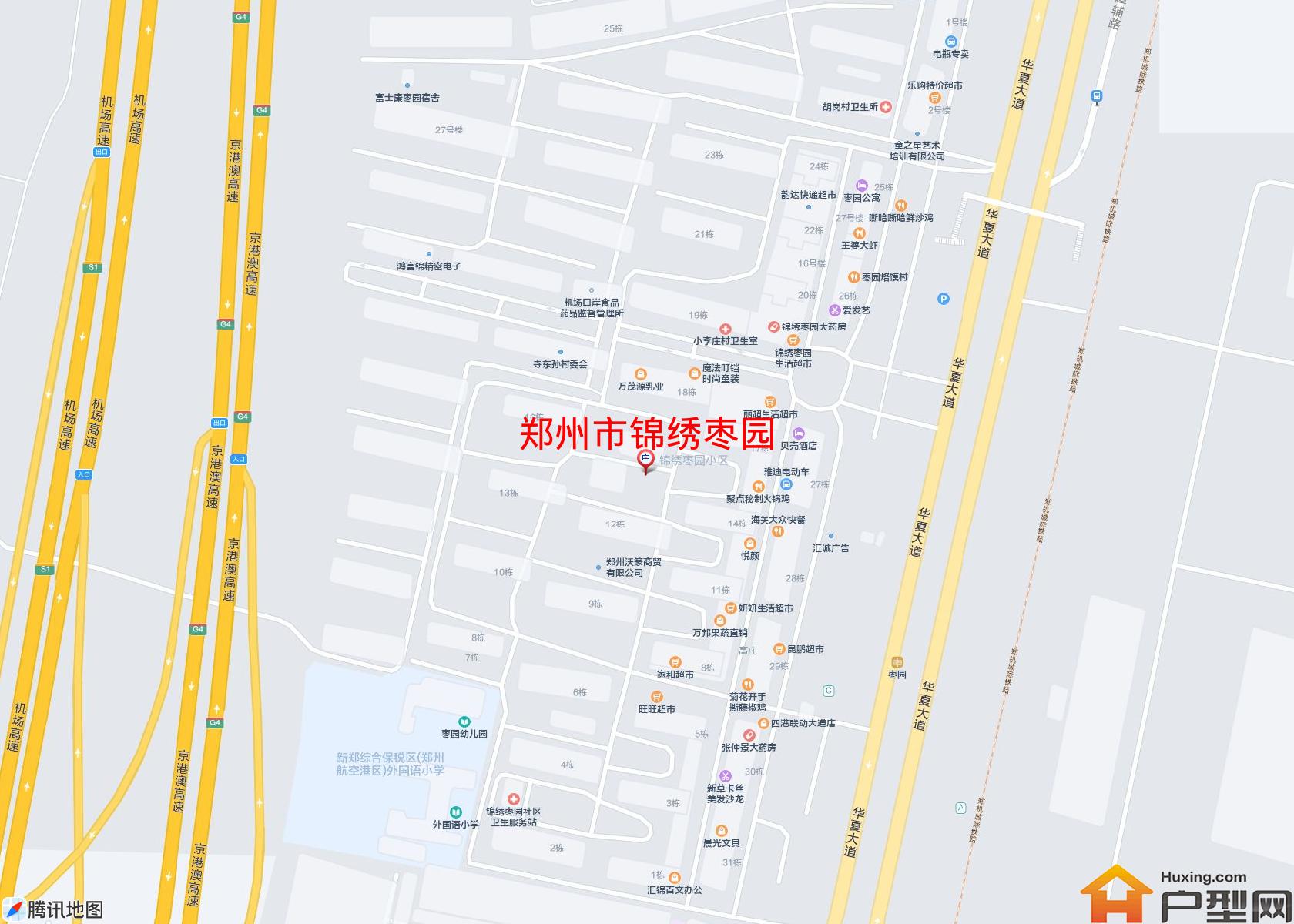 锦绣枣园小区 - 户型网
