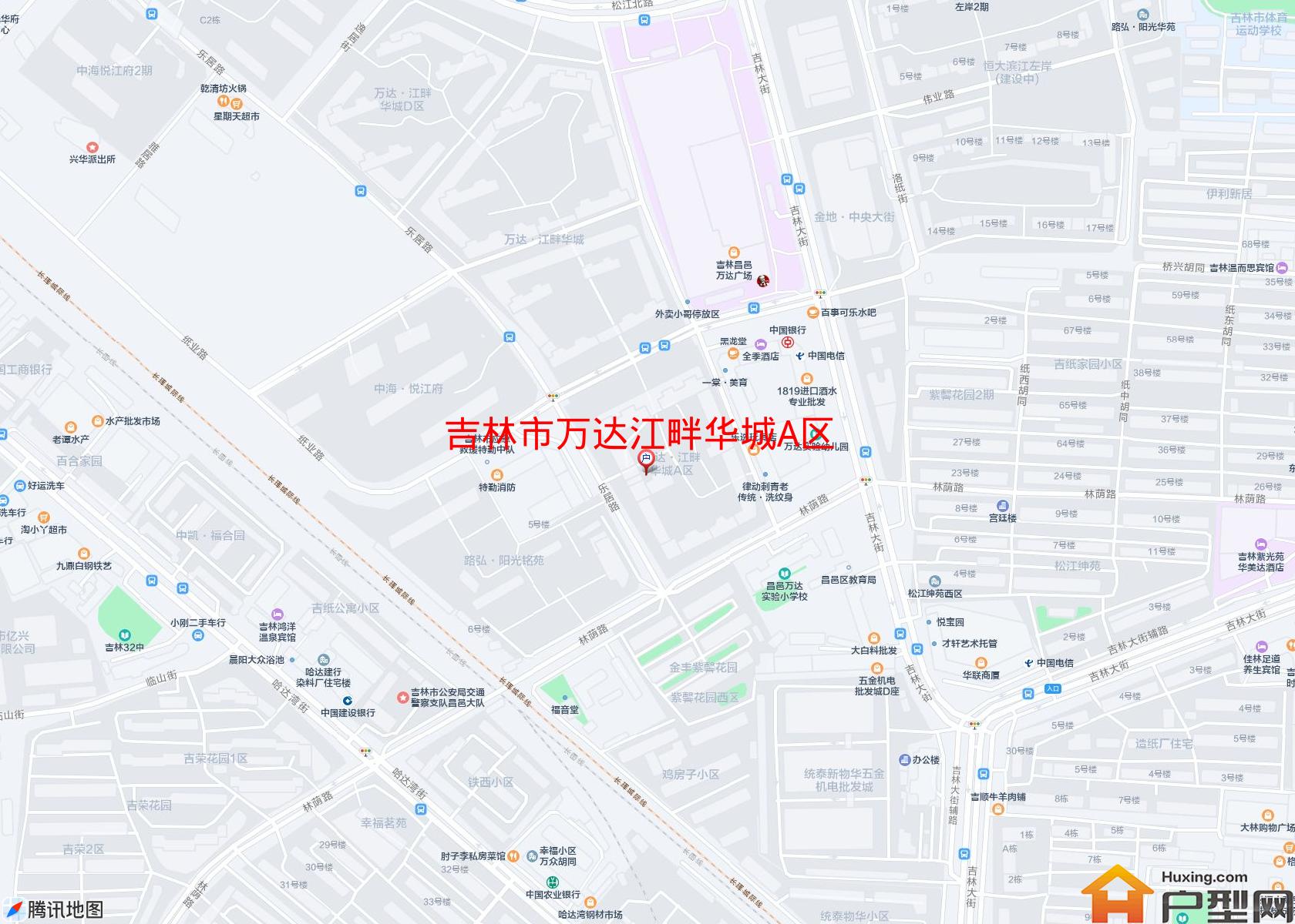 万达江畔华城A区小区 - 户型网