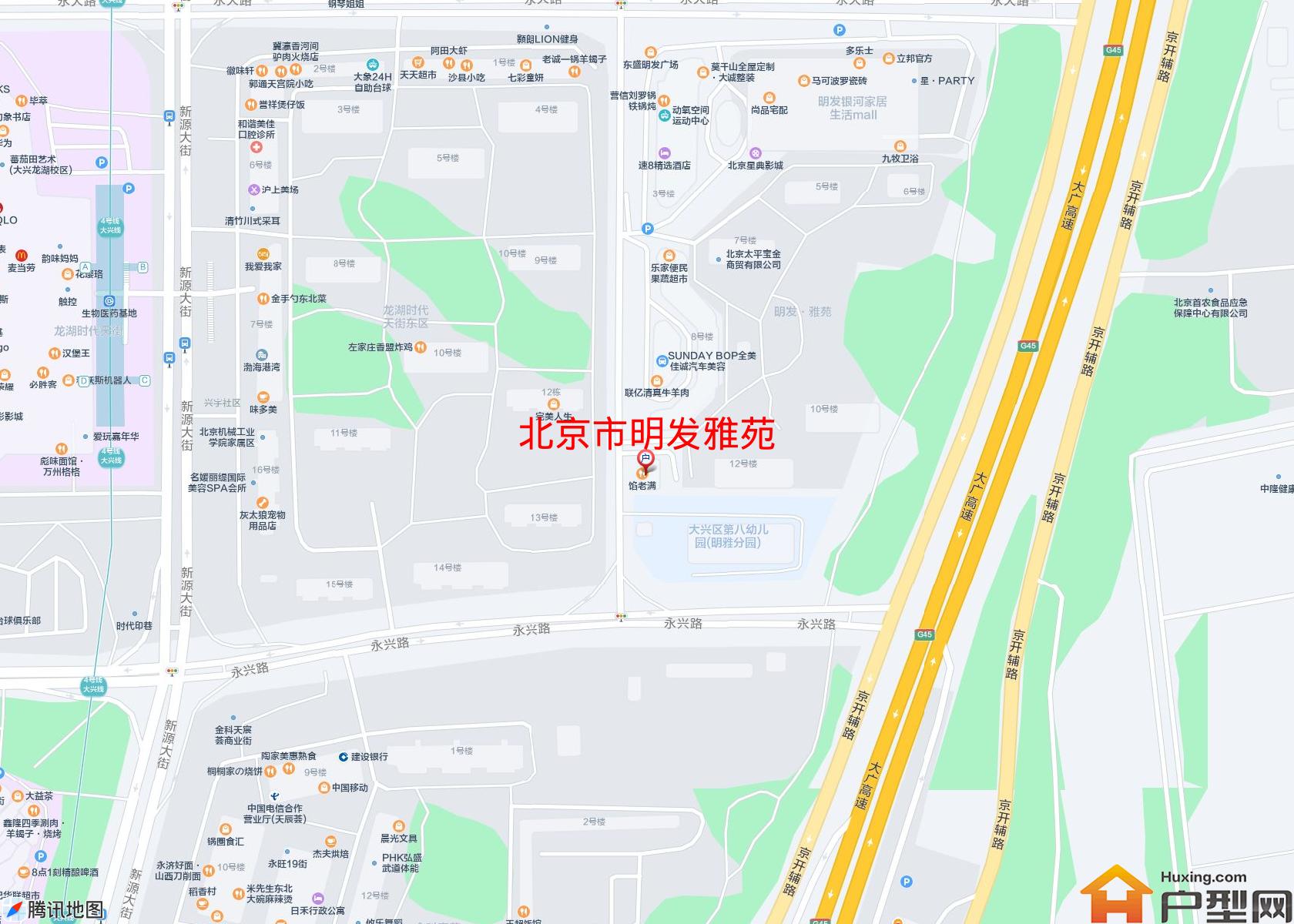 明发雅苑小区 - 户型网