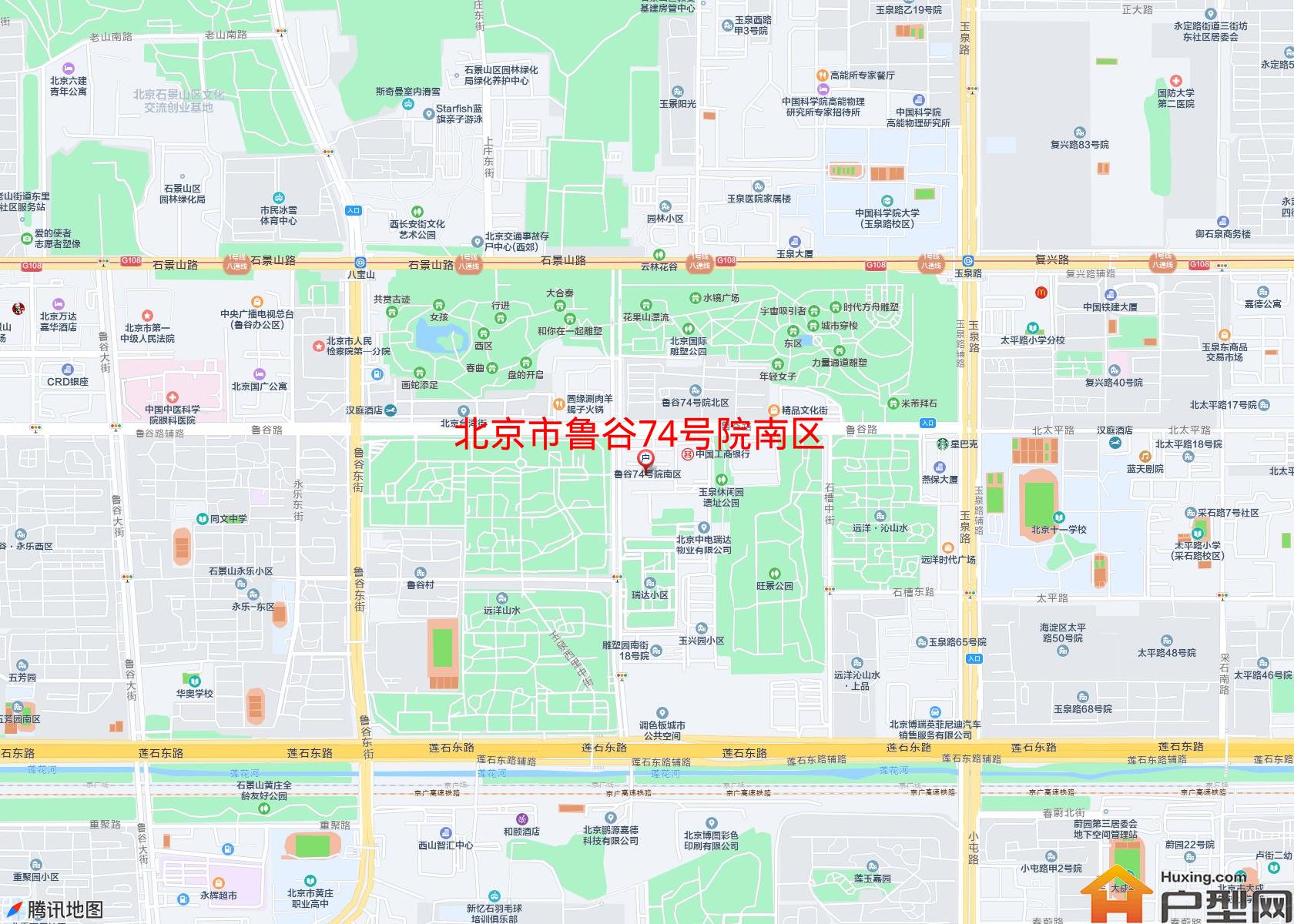 鲁谷74号院南区小区 - 户型网