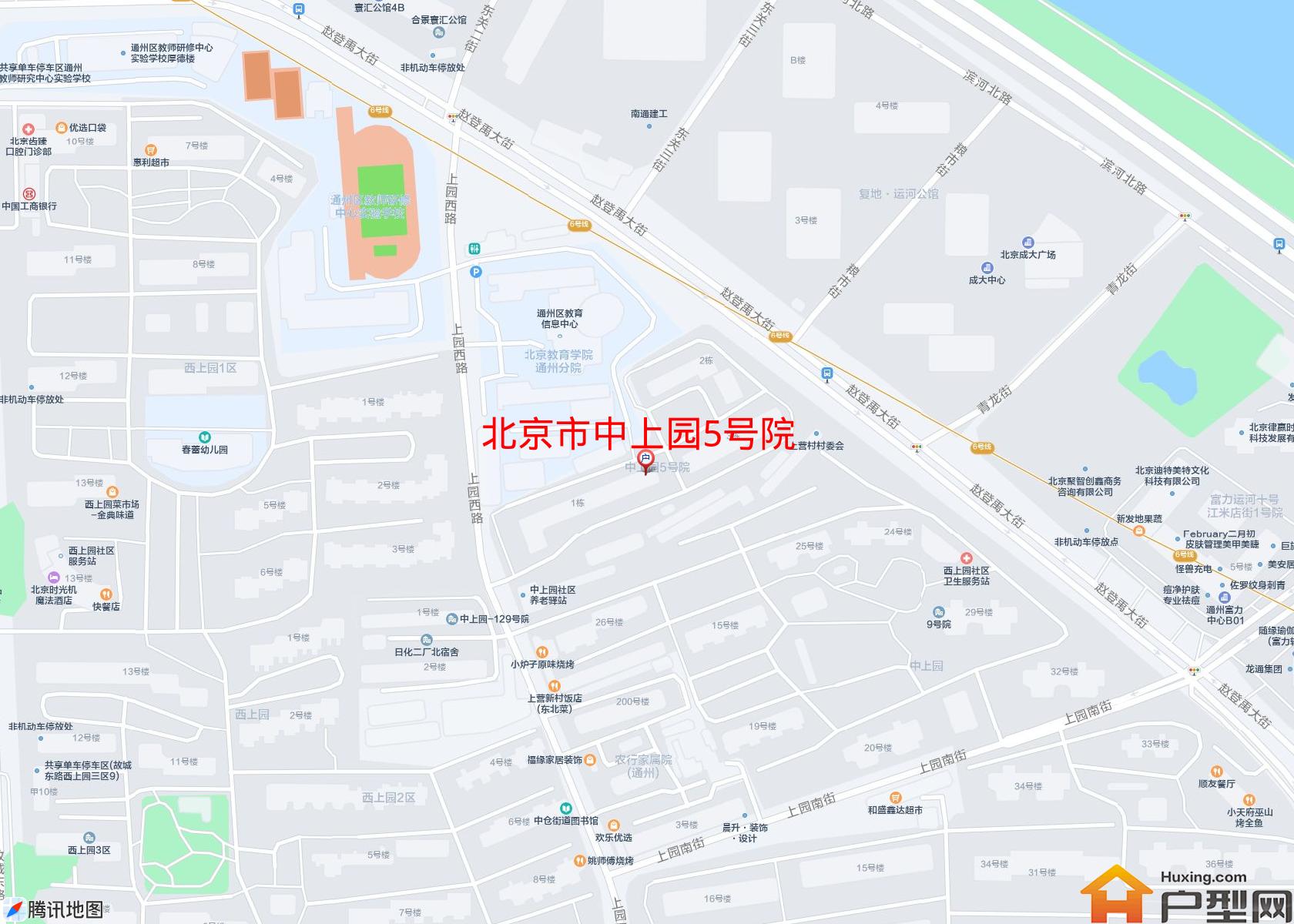 中上园5号院小区 - 户型网