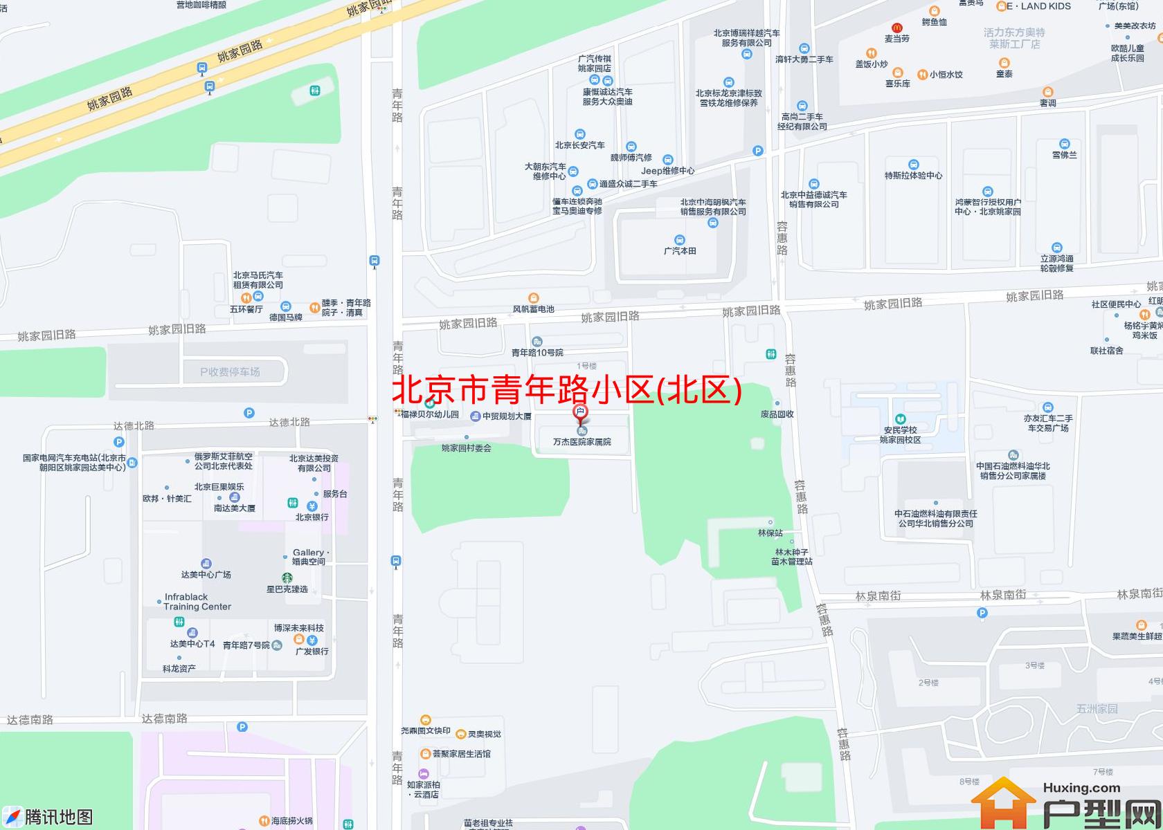 青年路小区(北区)小区 - 户型网