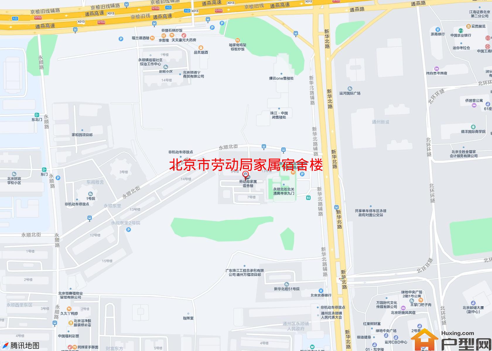 劳动局家属宿舍楼小区 - 户型网