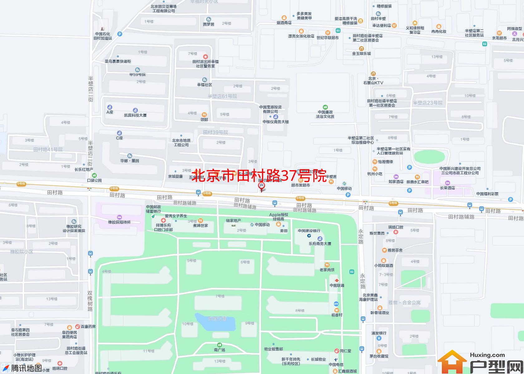 田村路37号院小区 - 户型网