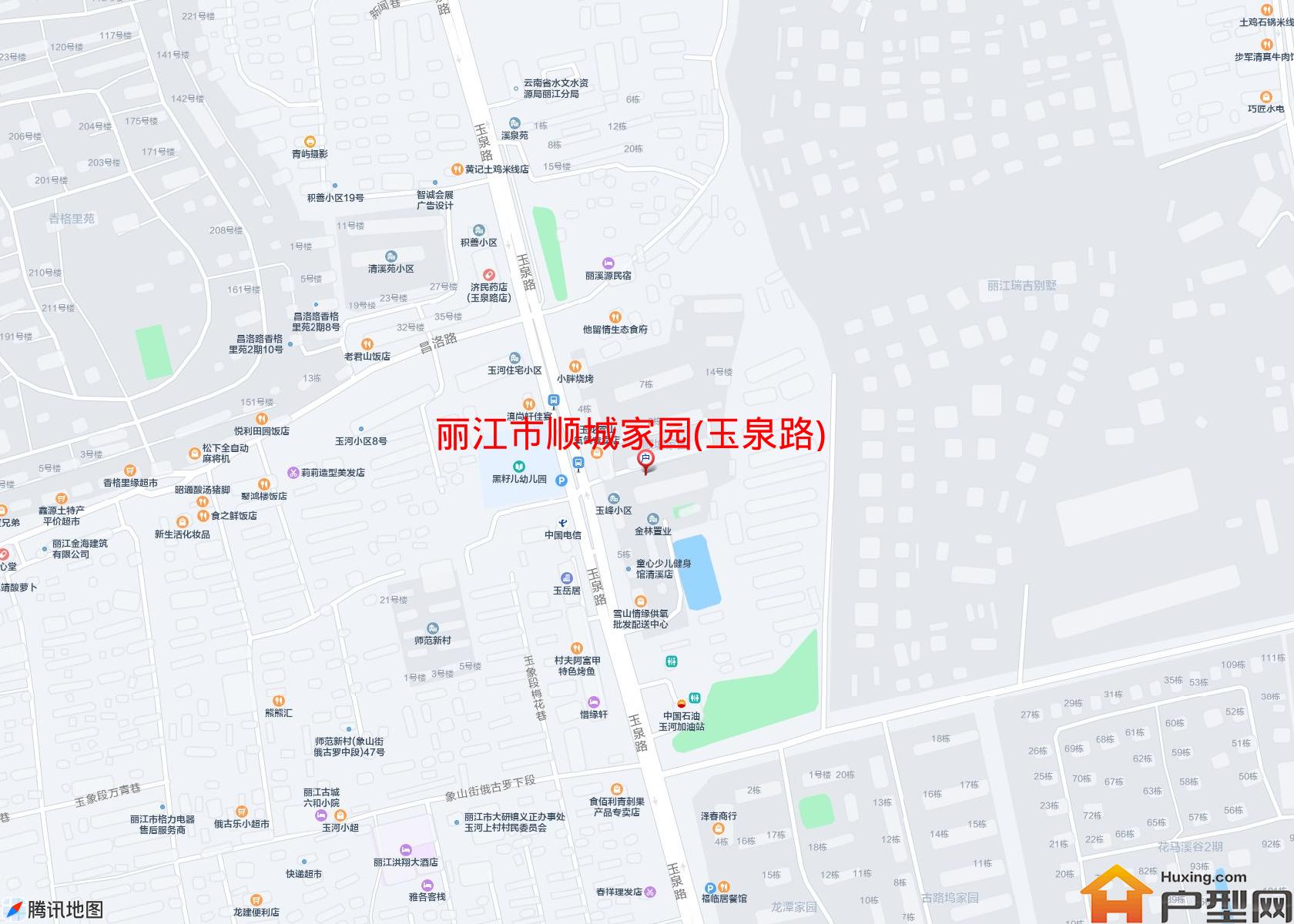 顺城家园(玉泉路)小区 - 户型网