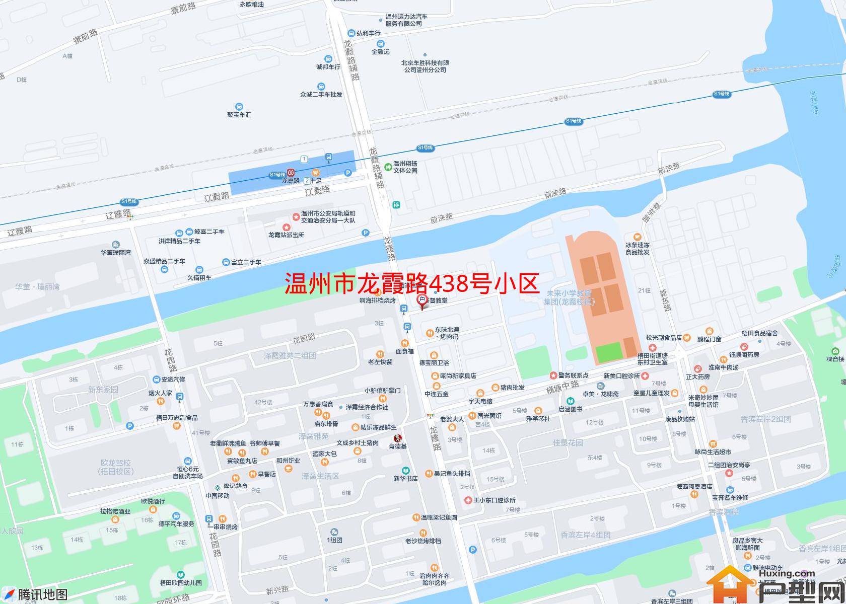 龙霞路438号小区小区 - 户型网