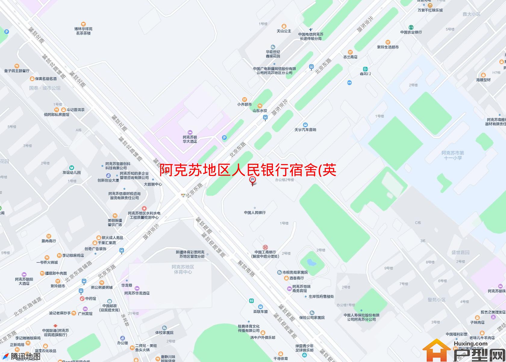 人民银行宿舍(英阿瓦提路)小区 - 户型网