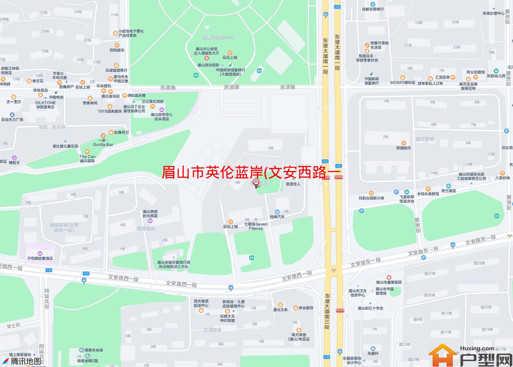 英伦蓝岸(文安西路一段18号)小区 - 户型网