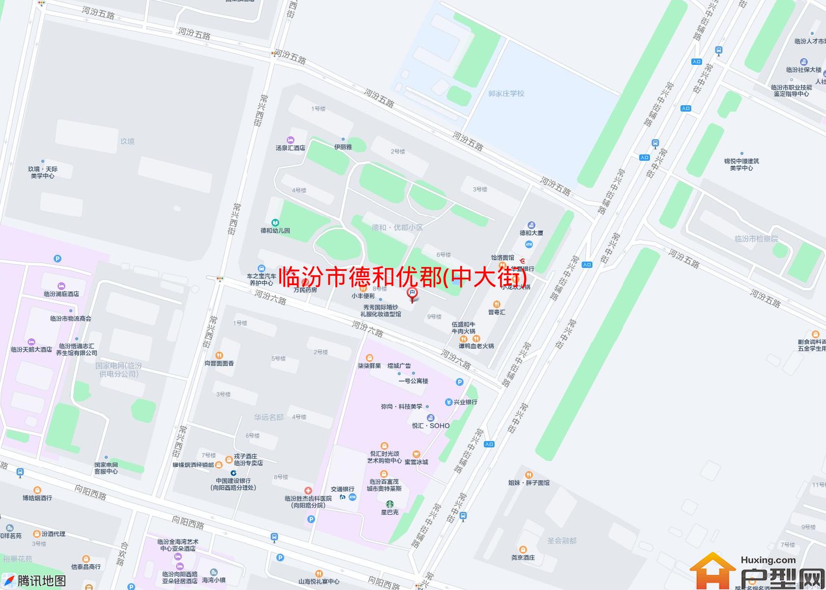 德和优郡(中大街)小区 - 户型网