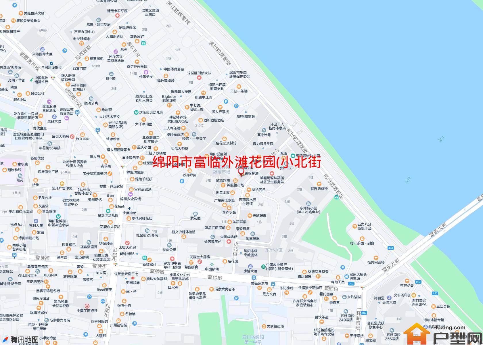 富临外滩花园(小北街)小区 - 户型网