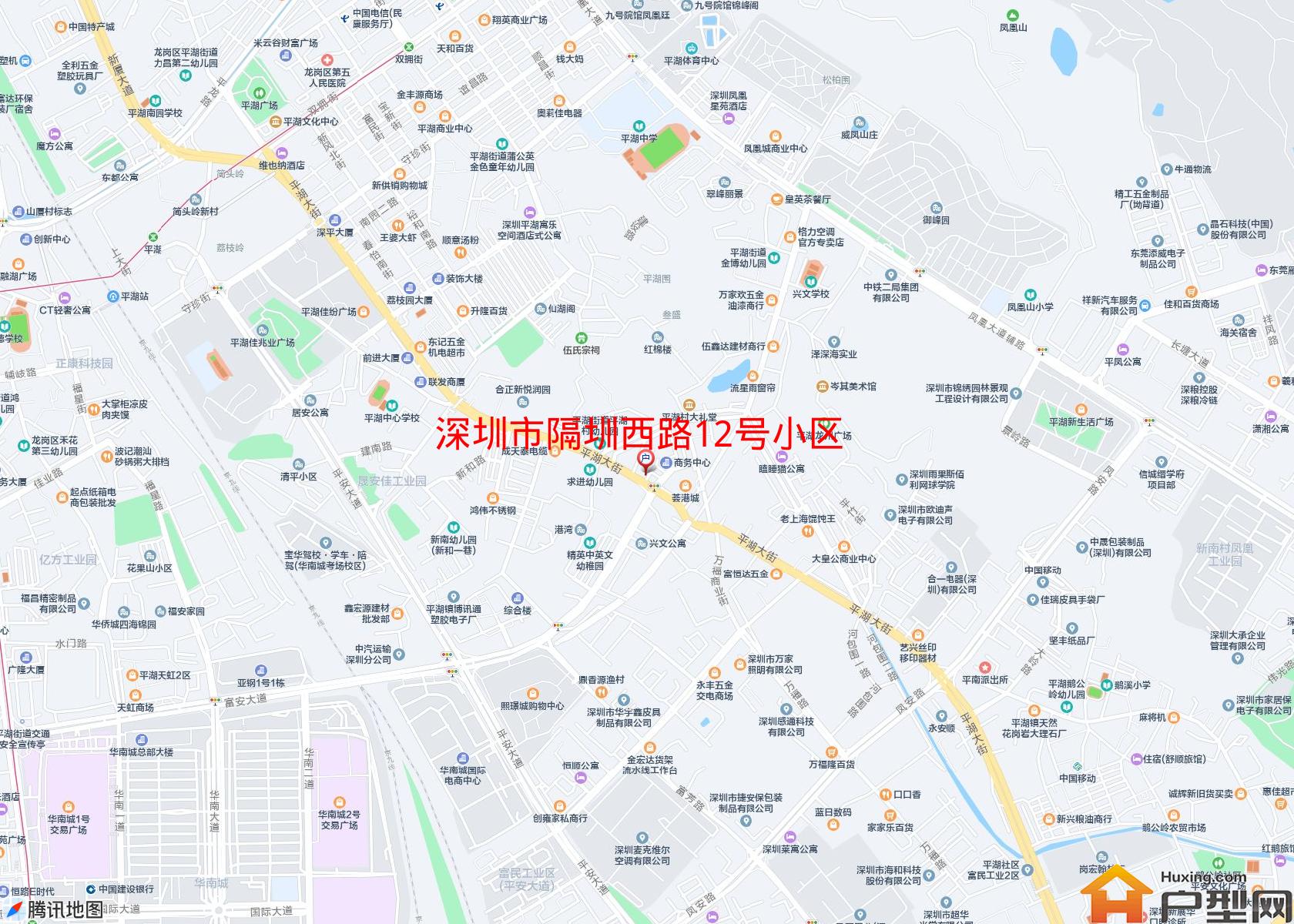 隔圳西路12号小区小区 - 户型网