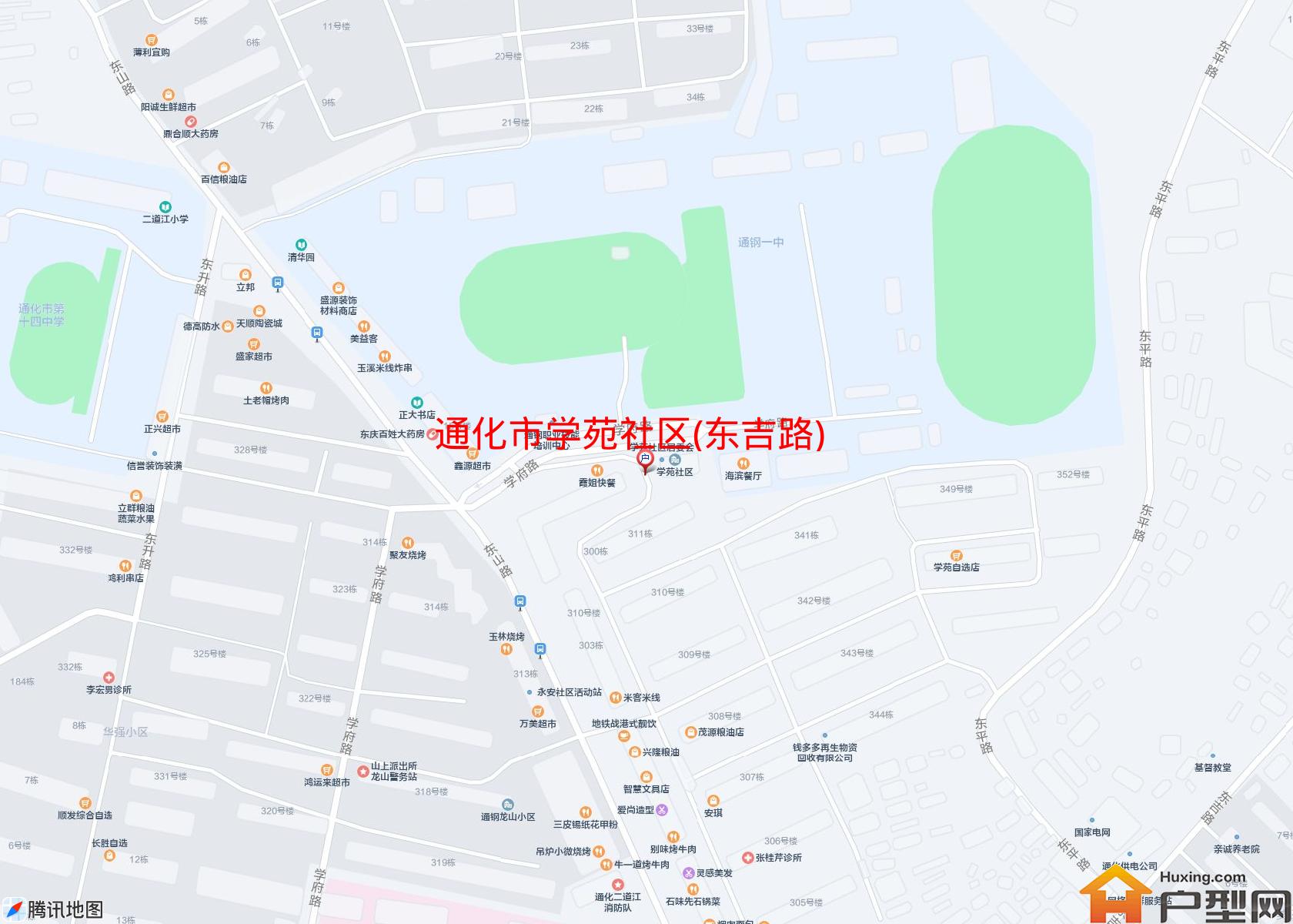 学苑社区(东吉路)小区 - 户型网